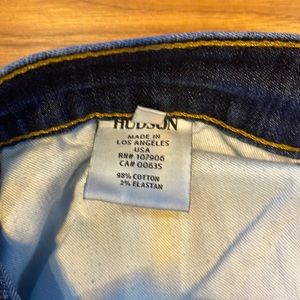 Hudson Byron 5 pocket button fly straight Mens jeans size 32x33